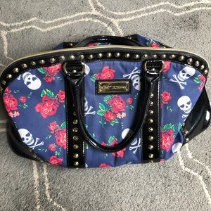 Betsy Johnson carpet bag